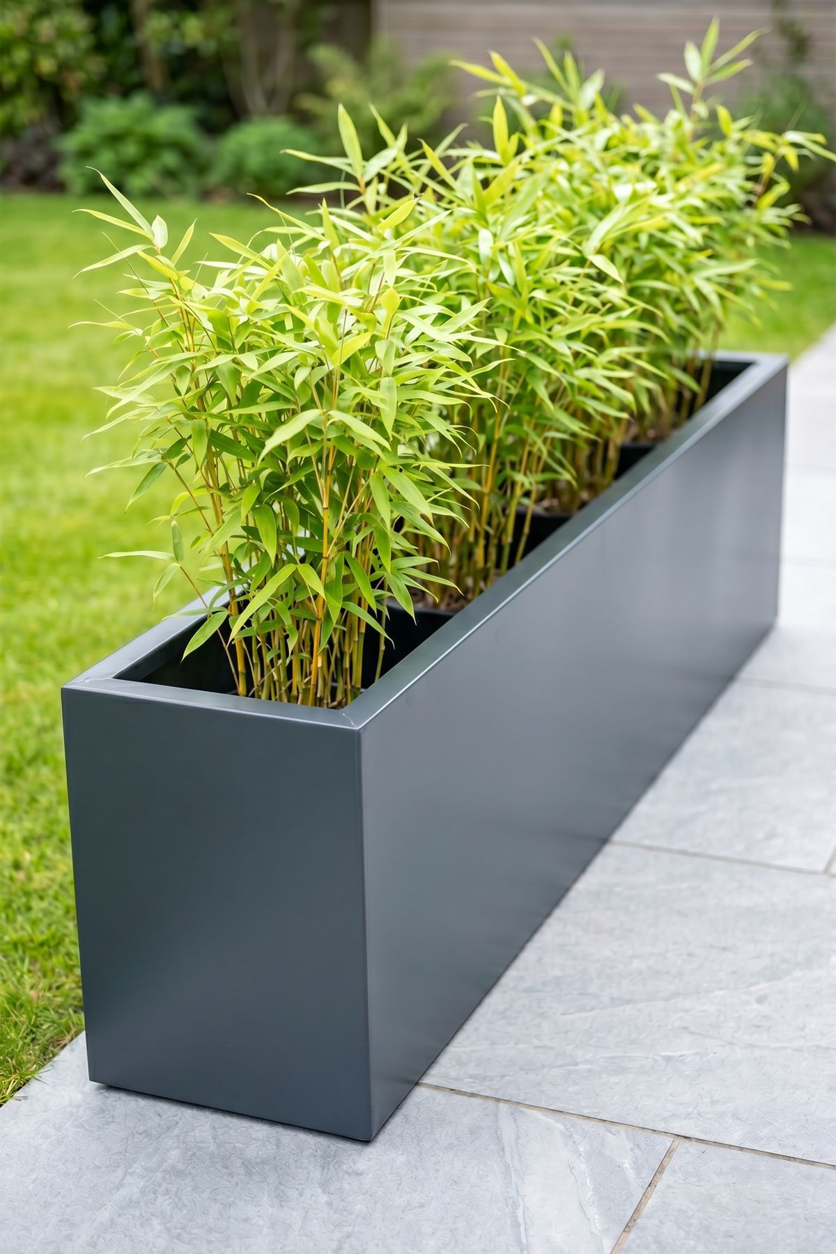 置物 Borders Zenith 97x20x30 cm Metal Yatay Dikdörtgen Saksılık - İç ve Dış
